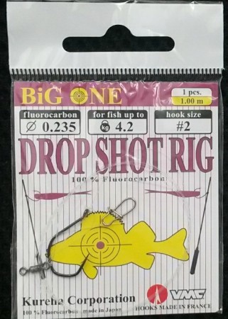 Drop Shot Rig Fluorcarbon #2
