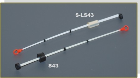 AKARA LS43 Nappindikator i plast.2STK  0,20-0,40gr. 12 cm