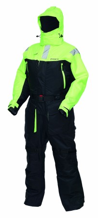 Kinetic Guardian Flotation Suit.  Black/Lime
