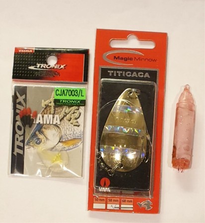 TITICACA 58mm Gull Ink Rødt Røyelys