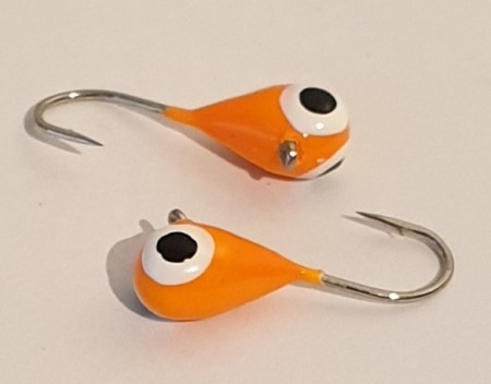 Snowstorm Wolfram Mormyska 7mm Oransje/appelsin M/øye 1stk